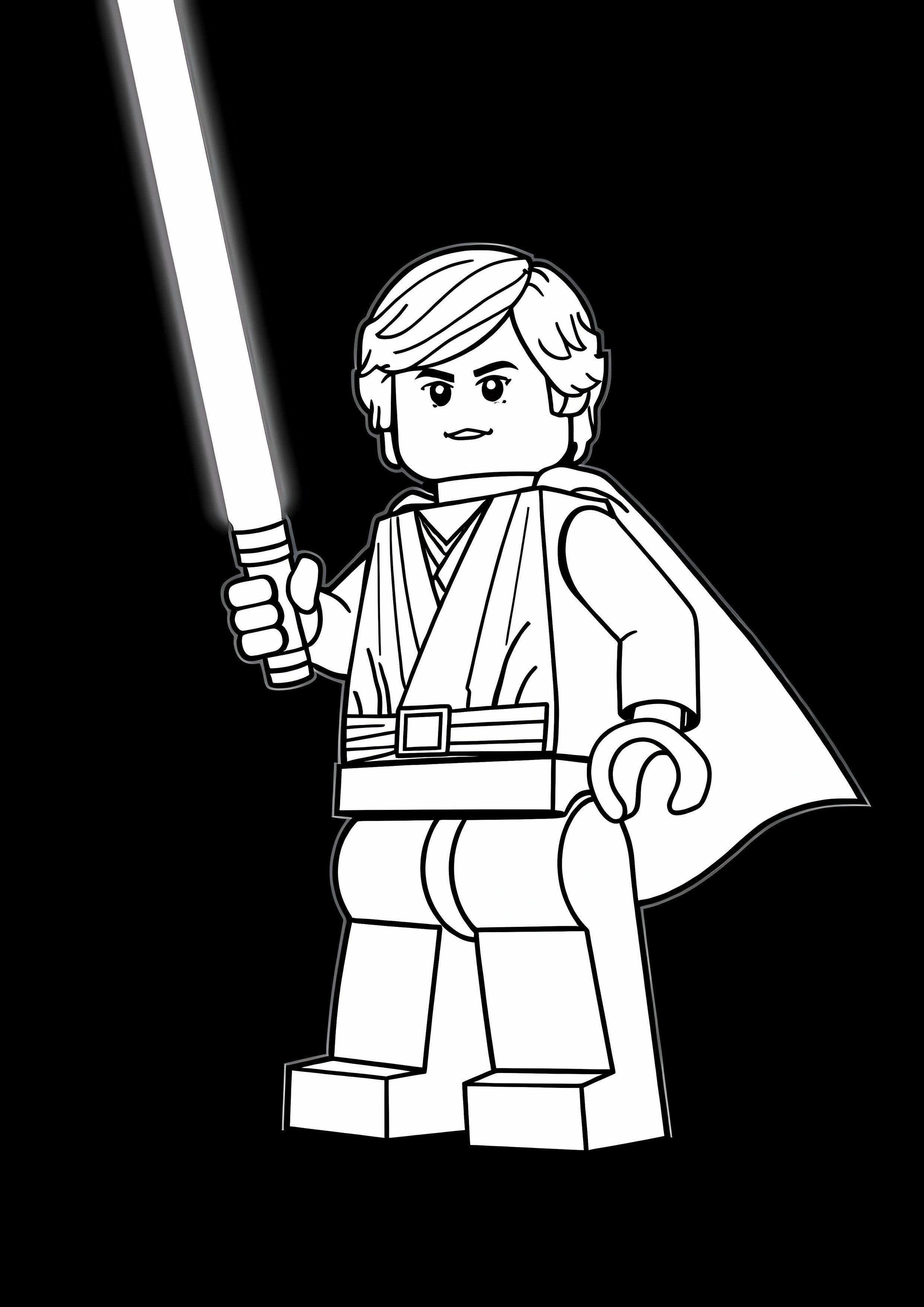 Lego luke skywalker