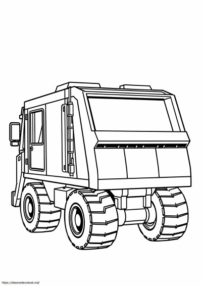 Camion de gunoi lego