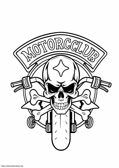 Culorile clubului motociclist păgân