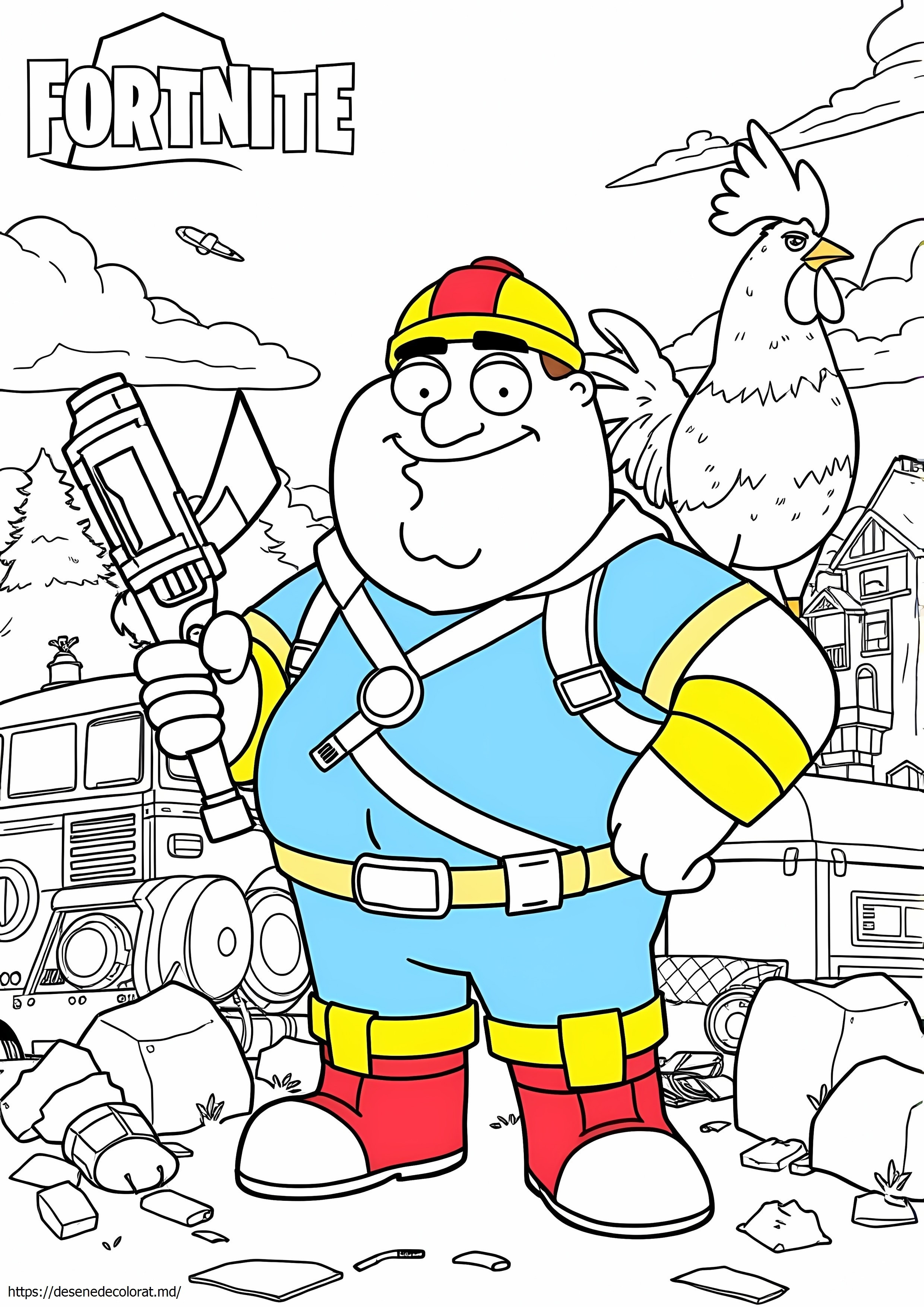 Peter griffin piele fortnite