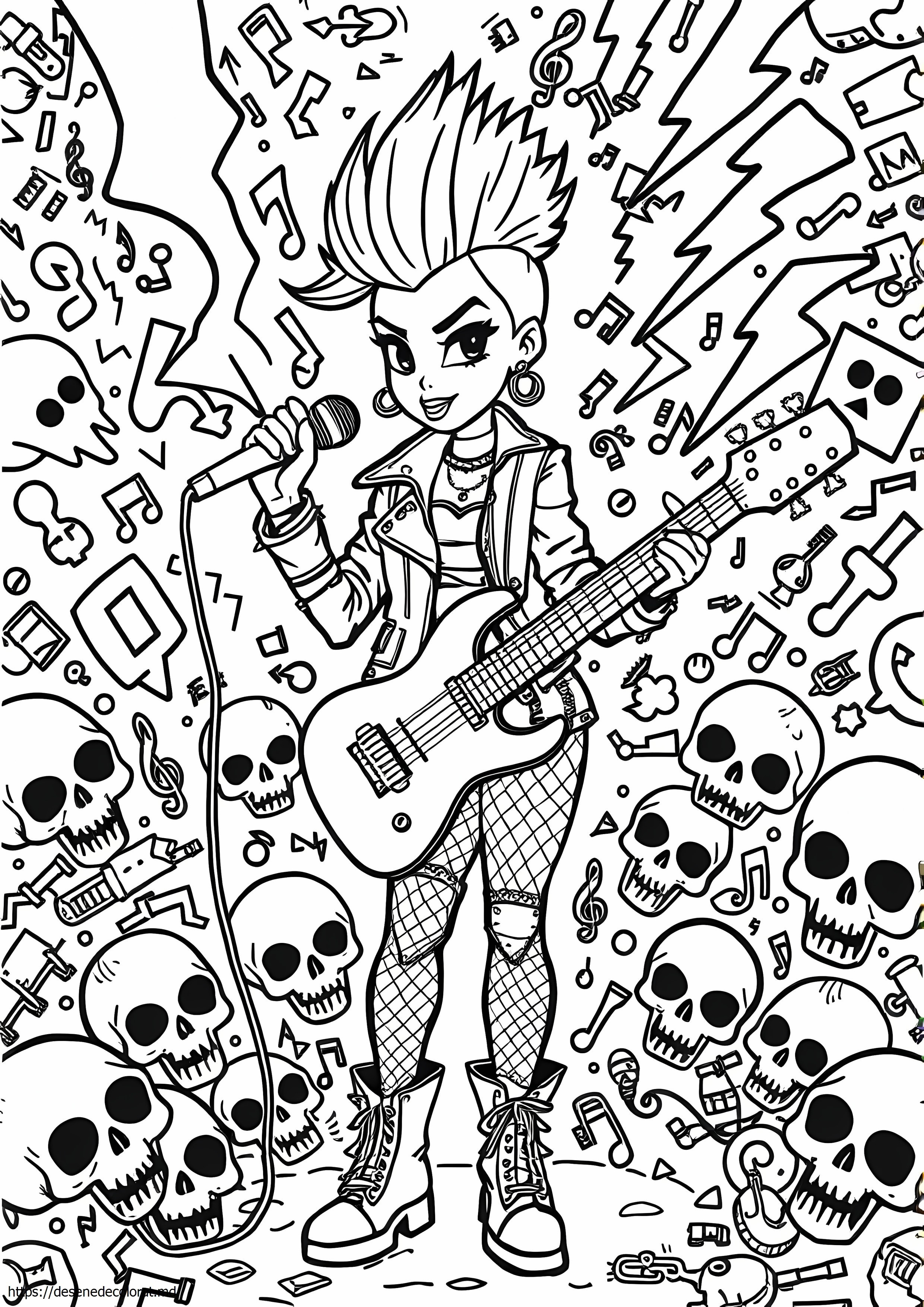 Punk rock punk prințesă disney