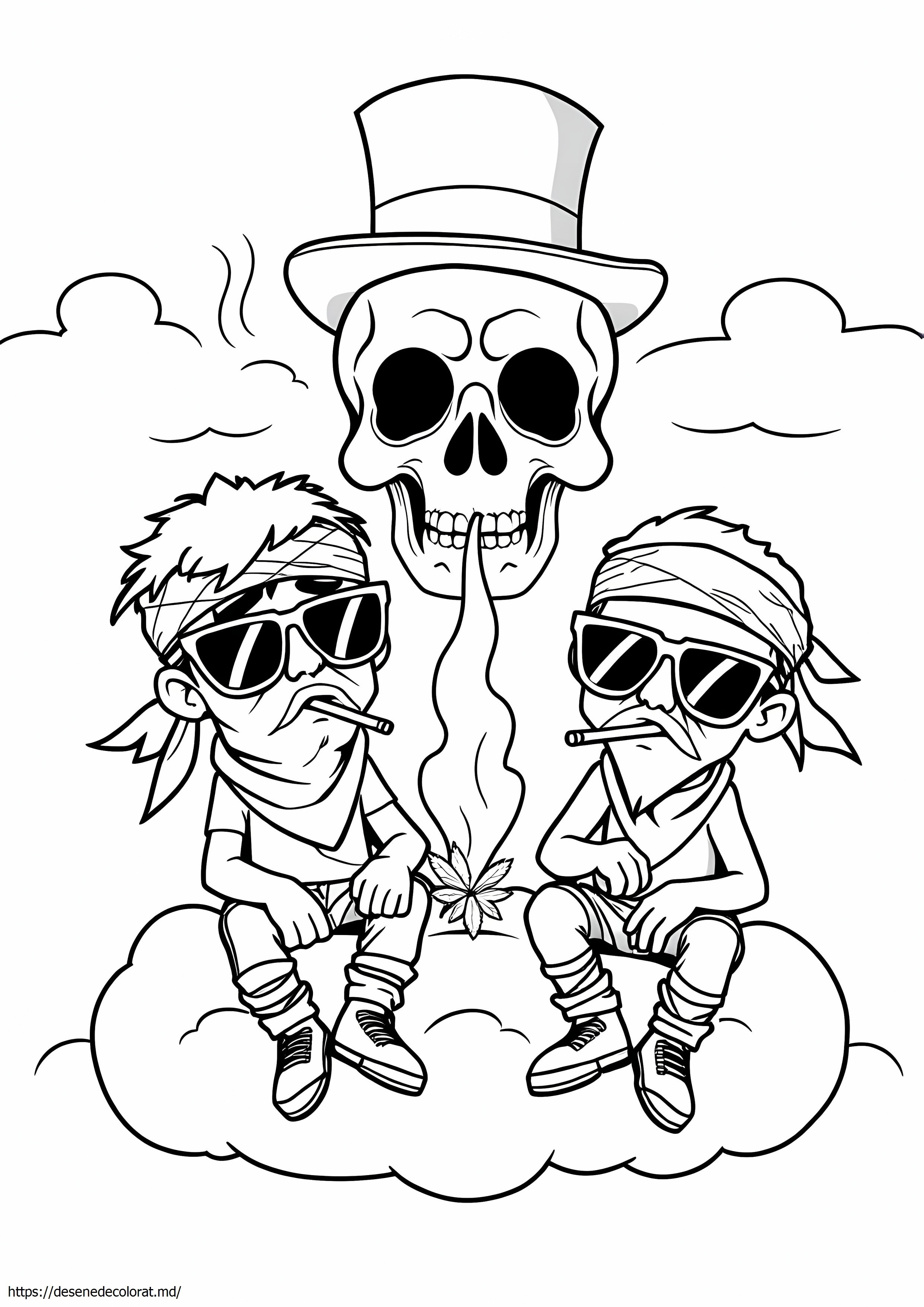 Personaje de desene animate stoner