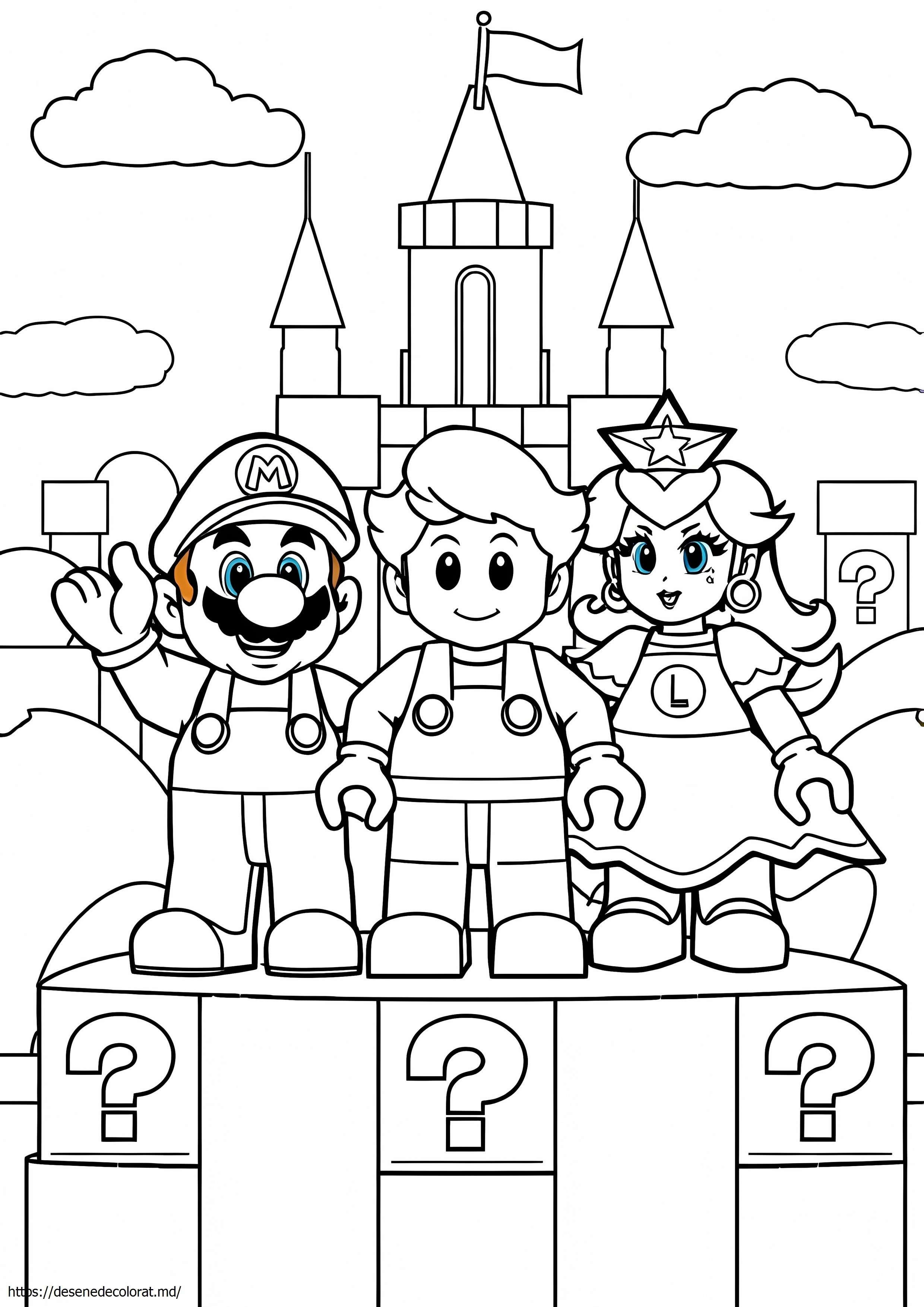Super mario lego