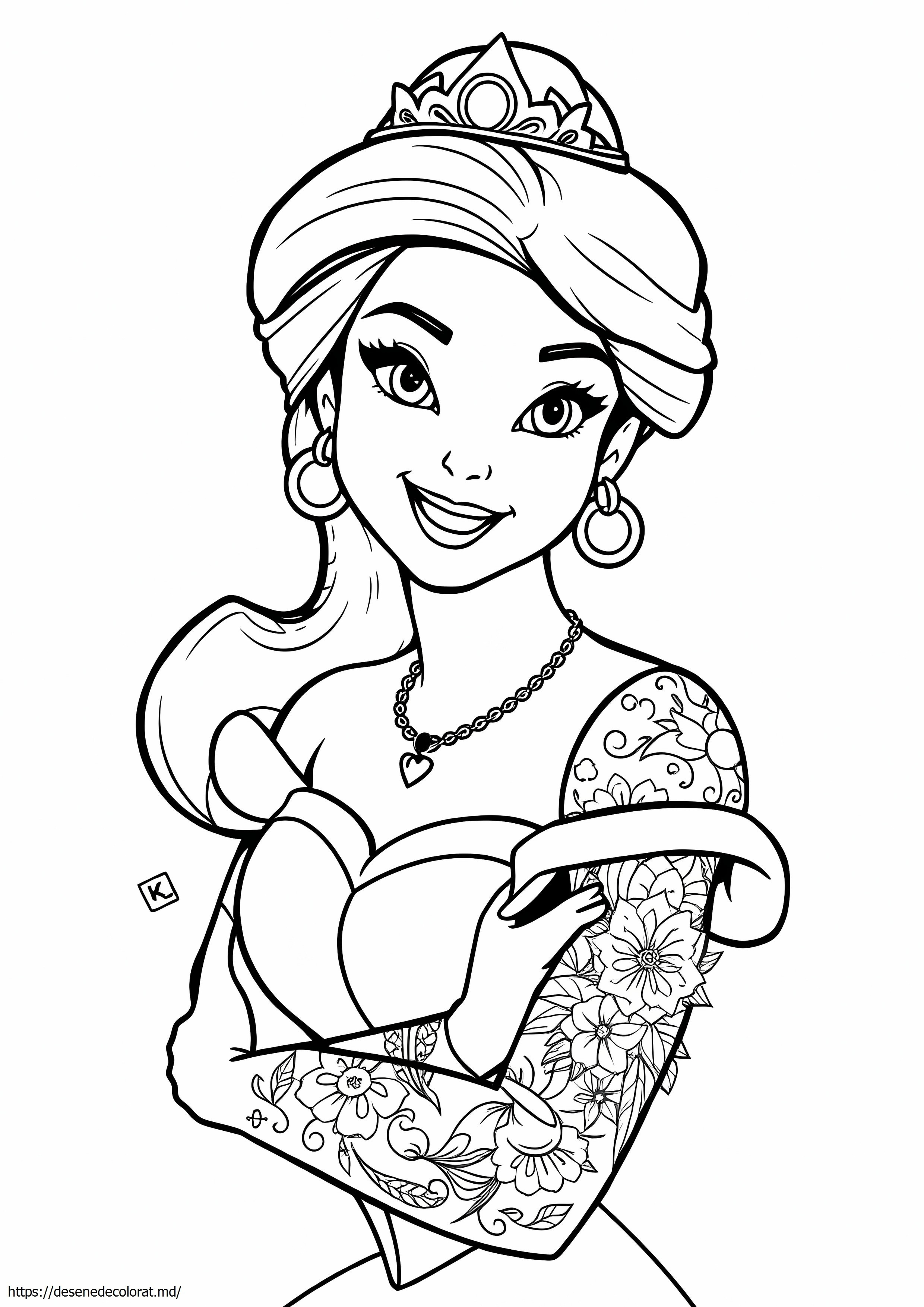 Prințesă disney tatuată