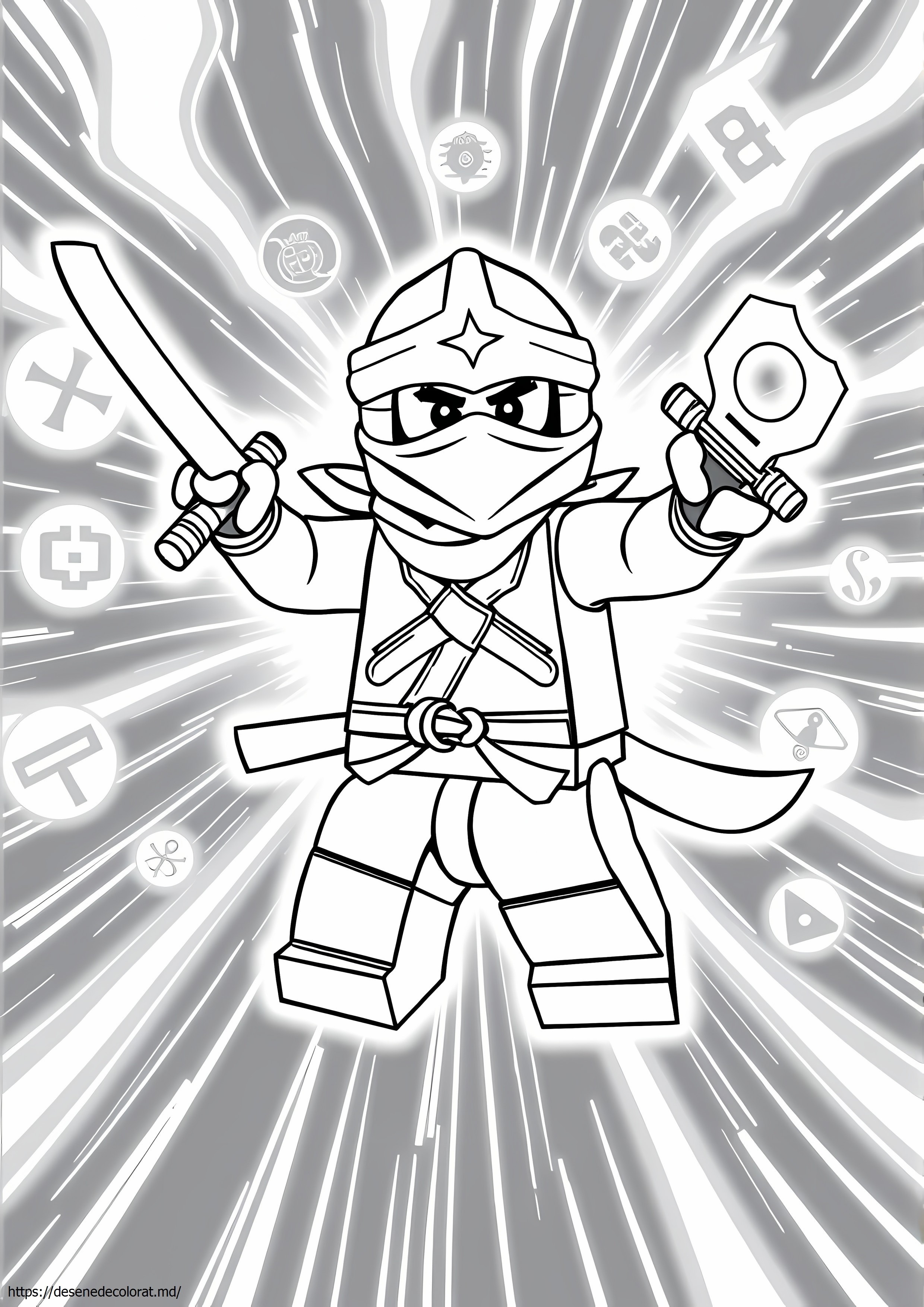 Ninja de aur lego ninjago
