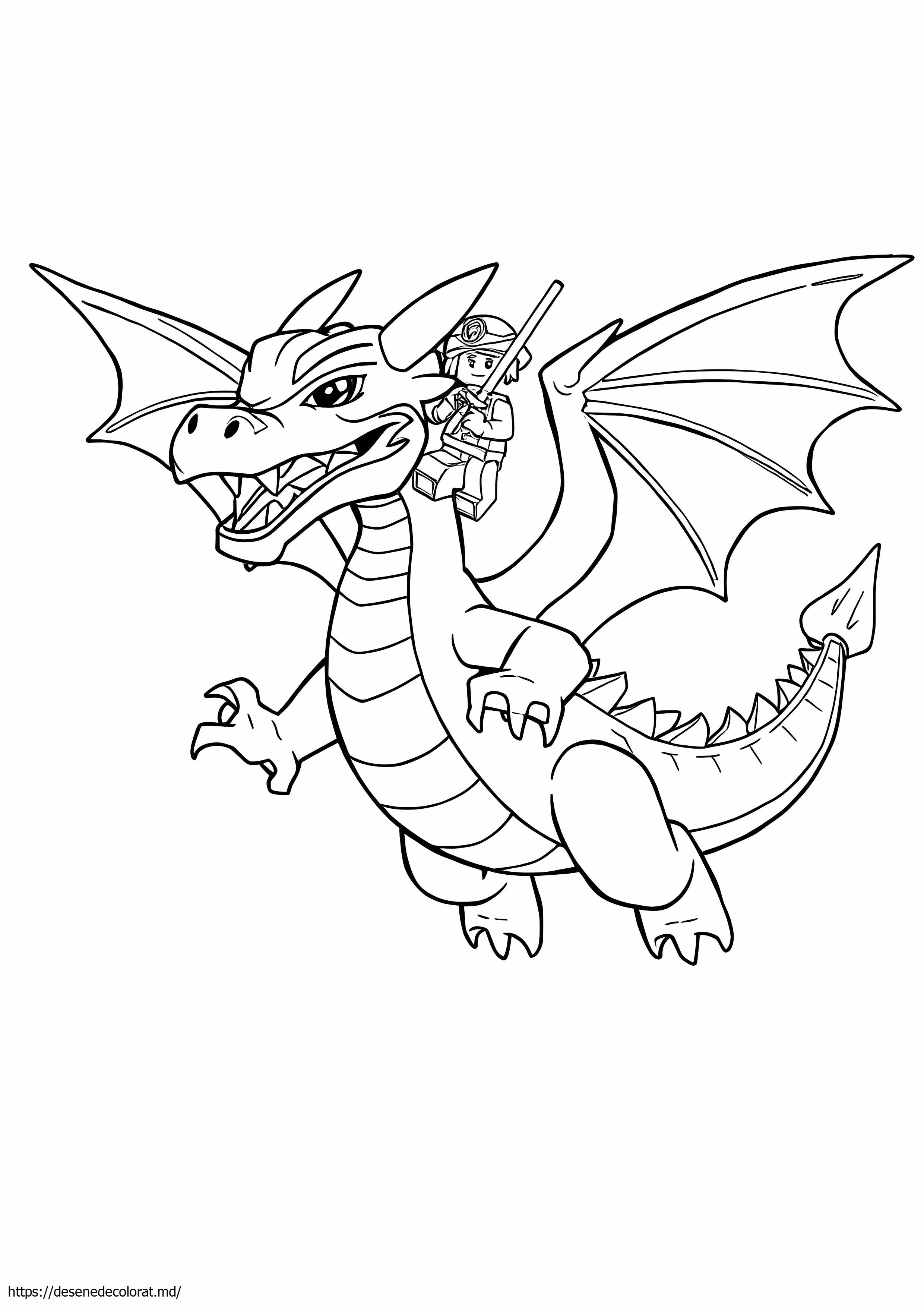 Lego ninjago lloyd dragon