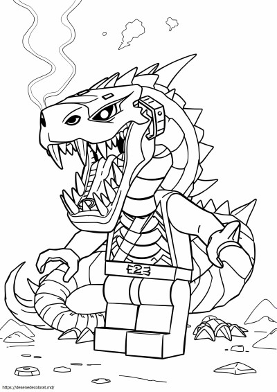 Lego ninjago mare devorator