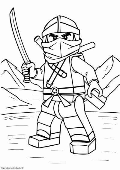 Desen ninjago pentru
