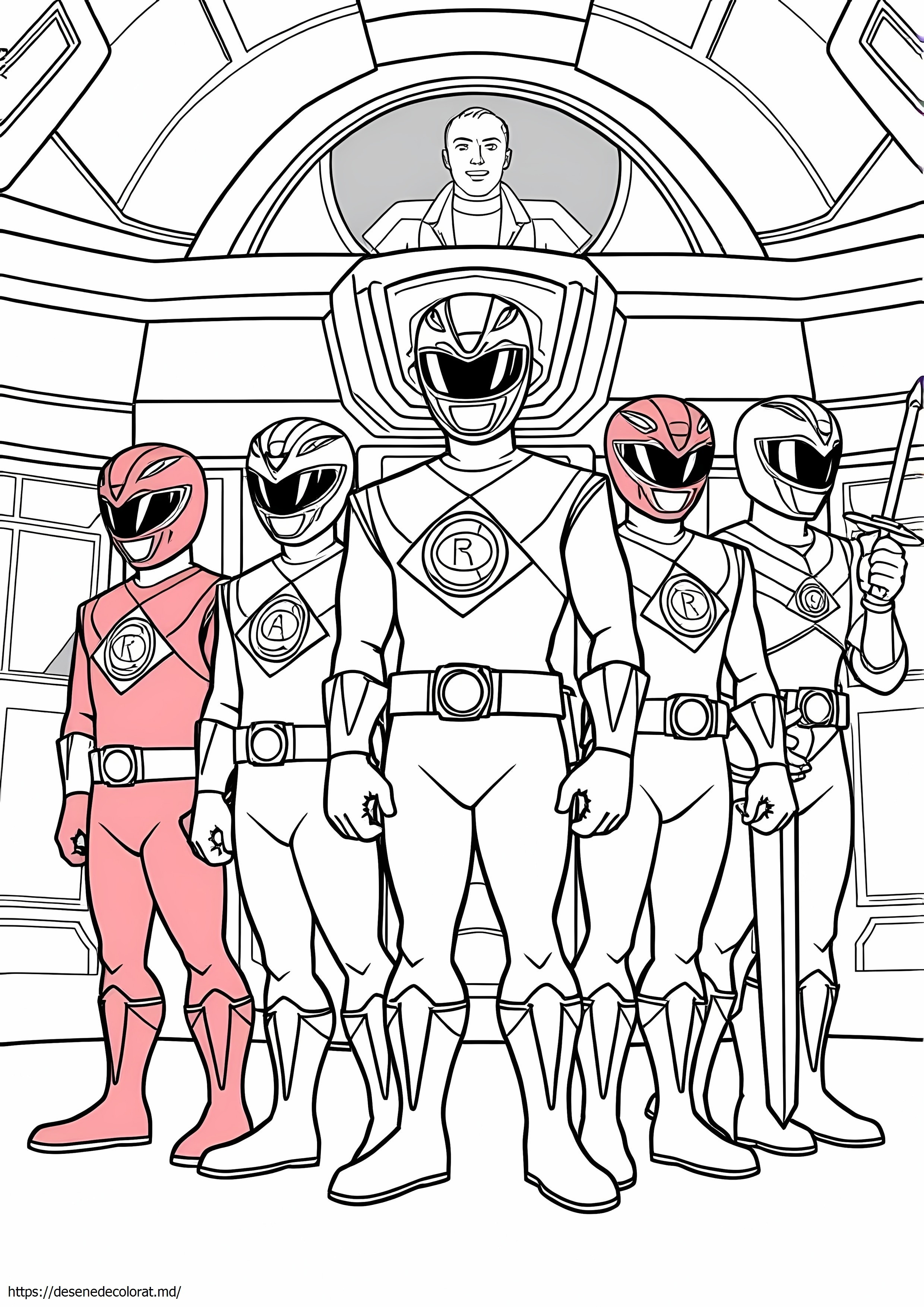Power Ranger din 1989