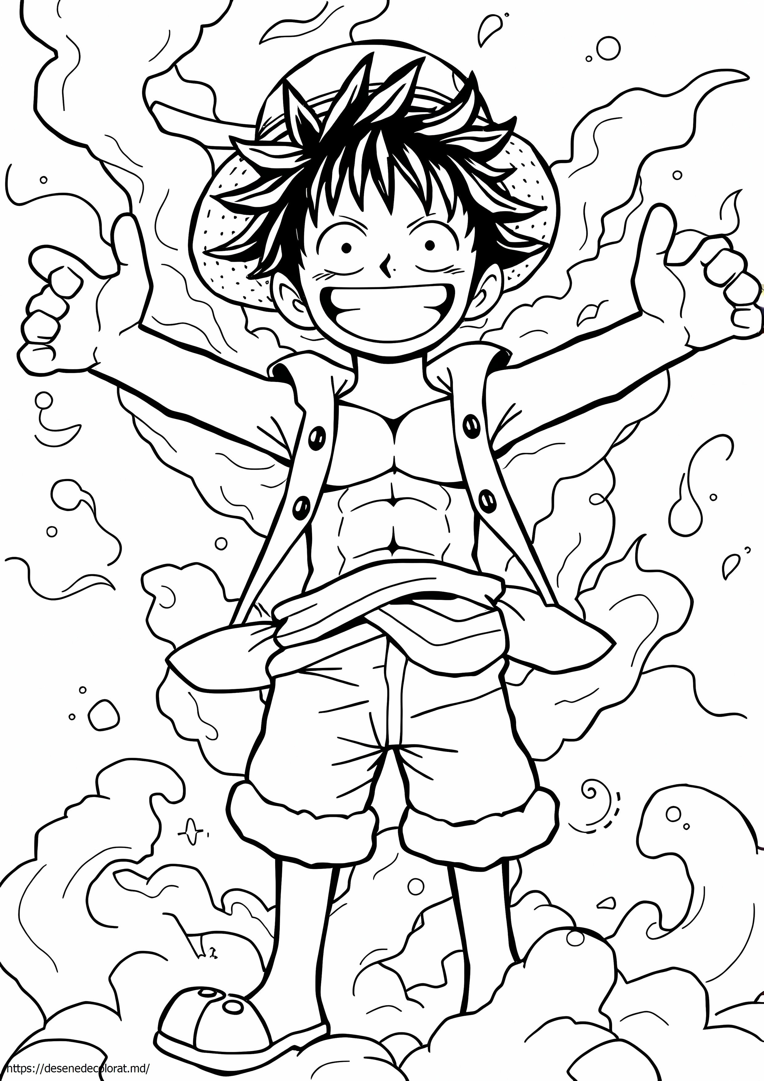 Gear five luffy