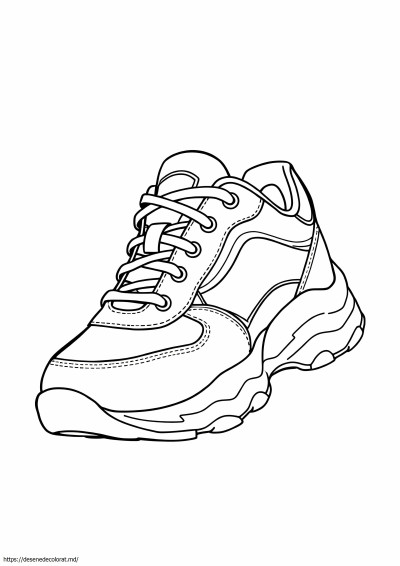 Pagina color adidași anilor 90