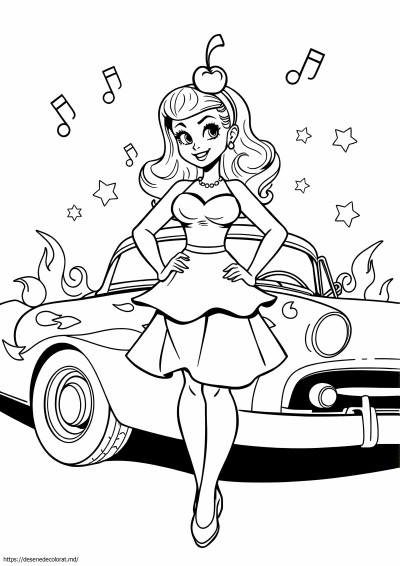 Rockabilly pinup