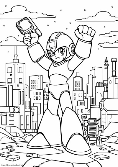 Megaman de 8 biți