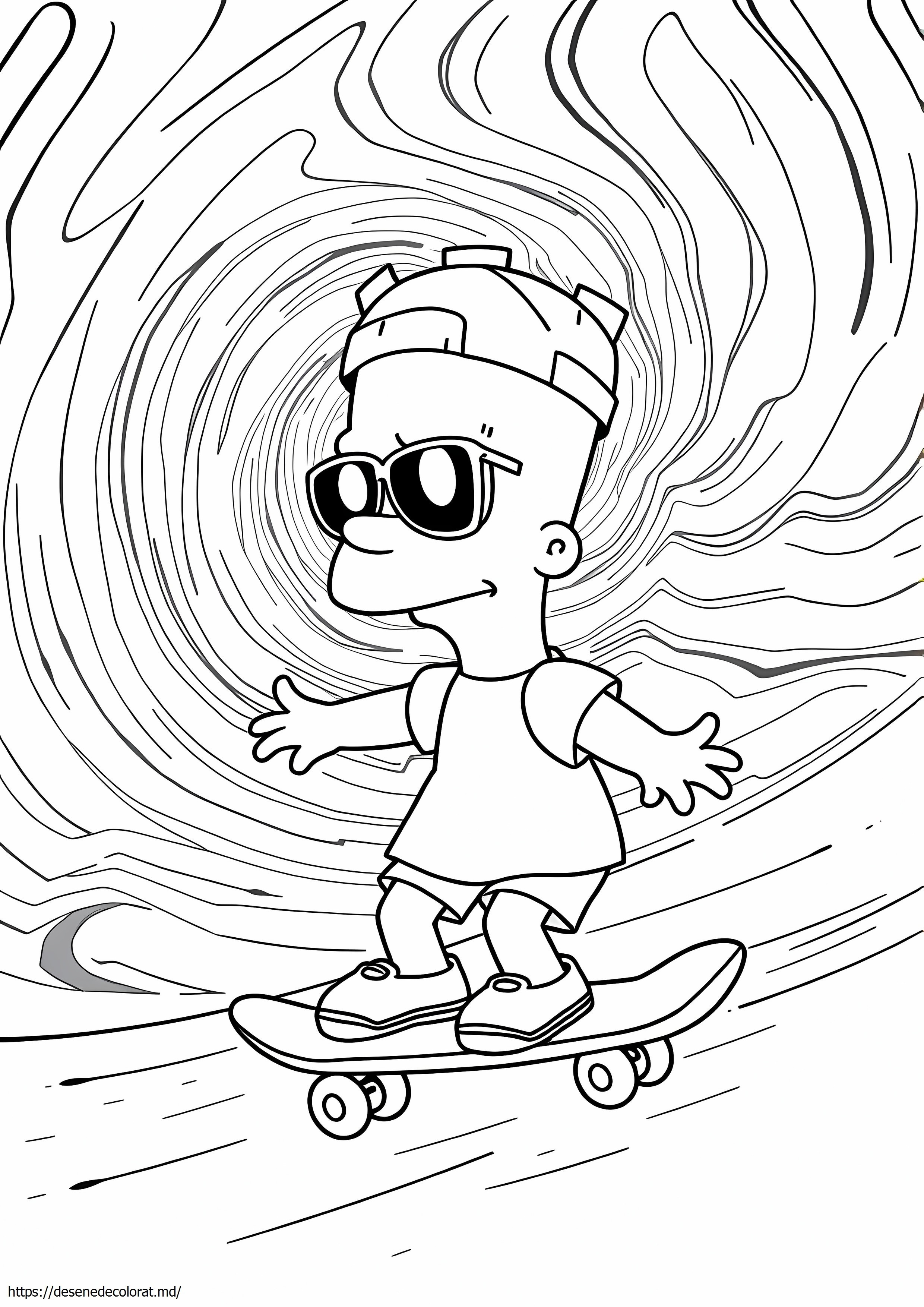 Desene animate anilor 90 trippy bart simpson
