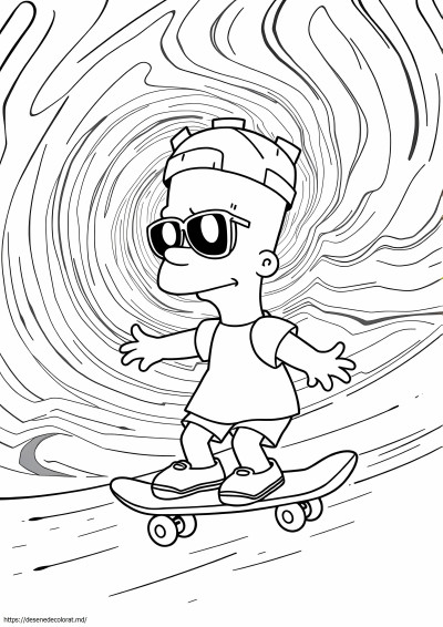 Desene animate anilor 90 trippy bart simpson