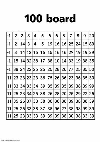 100 bord