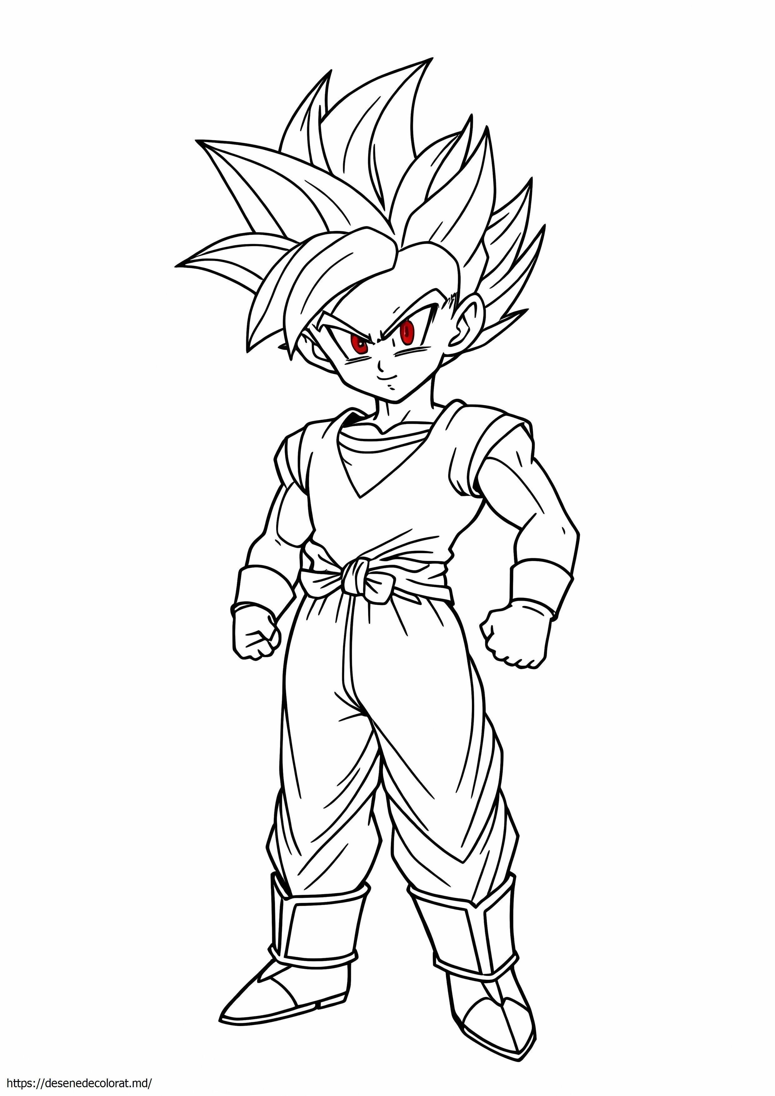 Gohan super saiyan 4