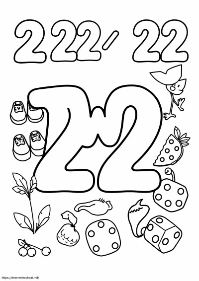 2 22 22