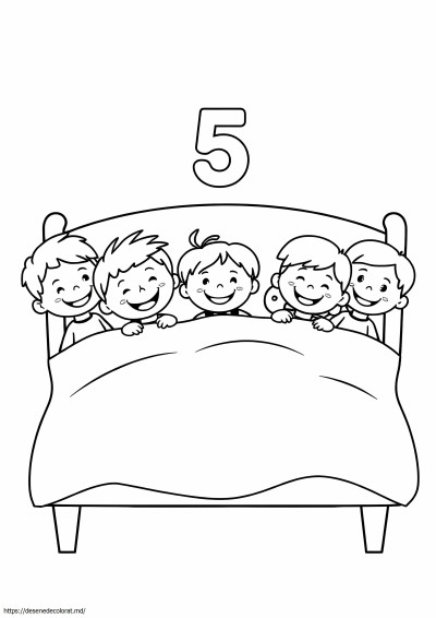 5 în pat