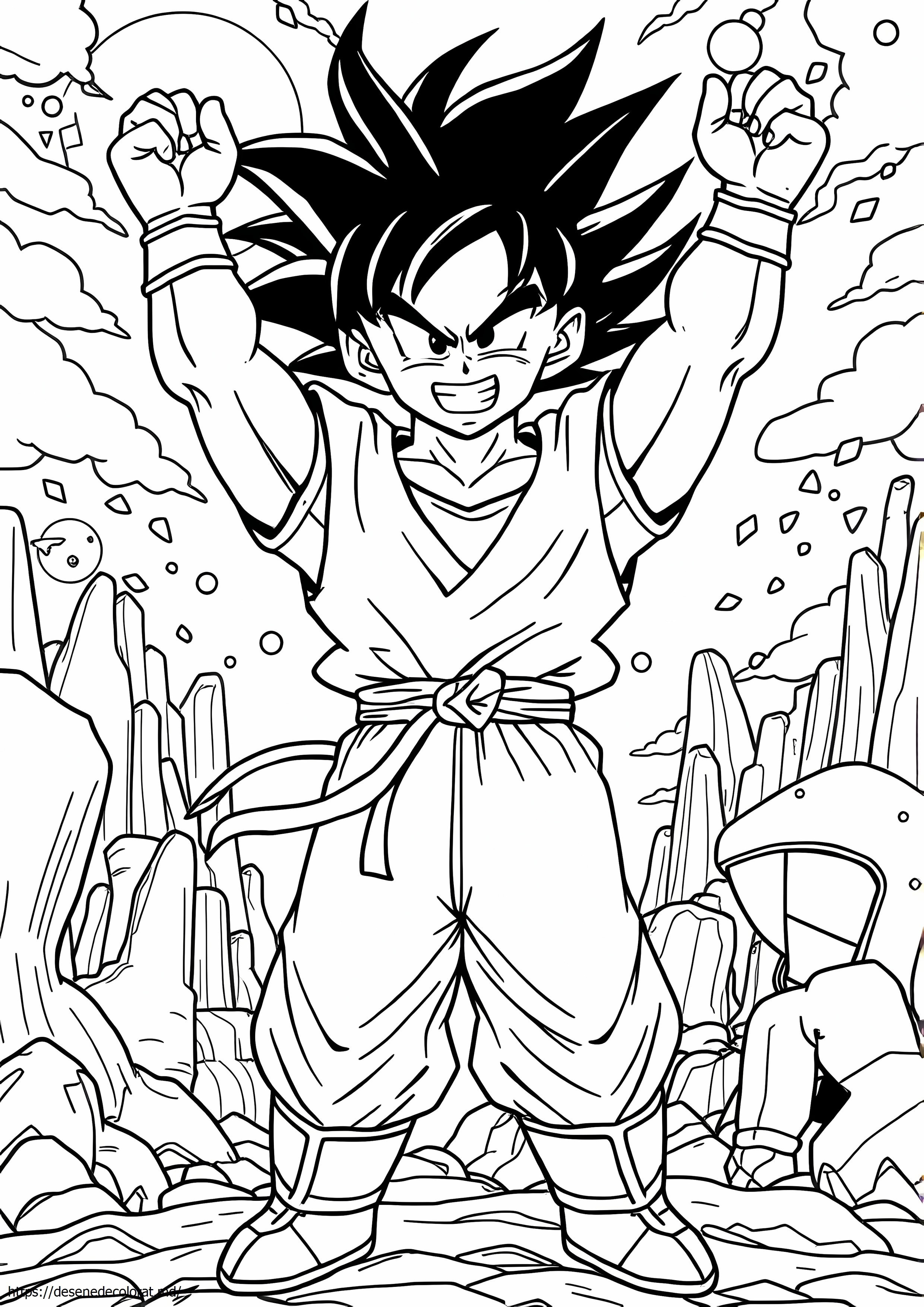 Goku negru
