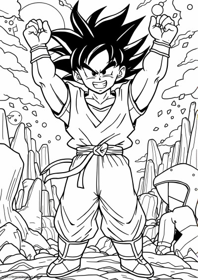 Goku negru