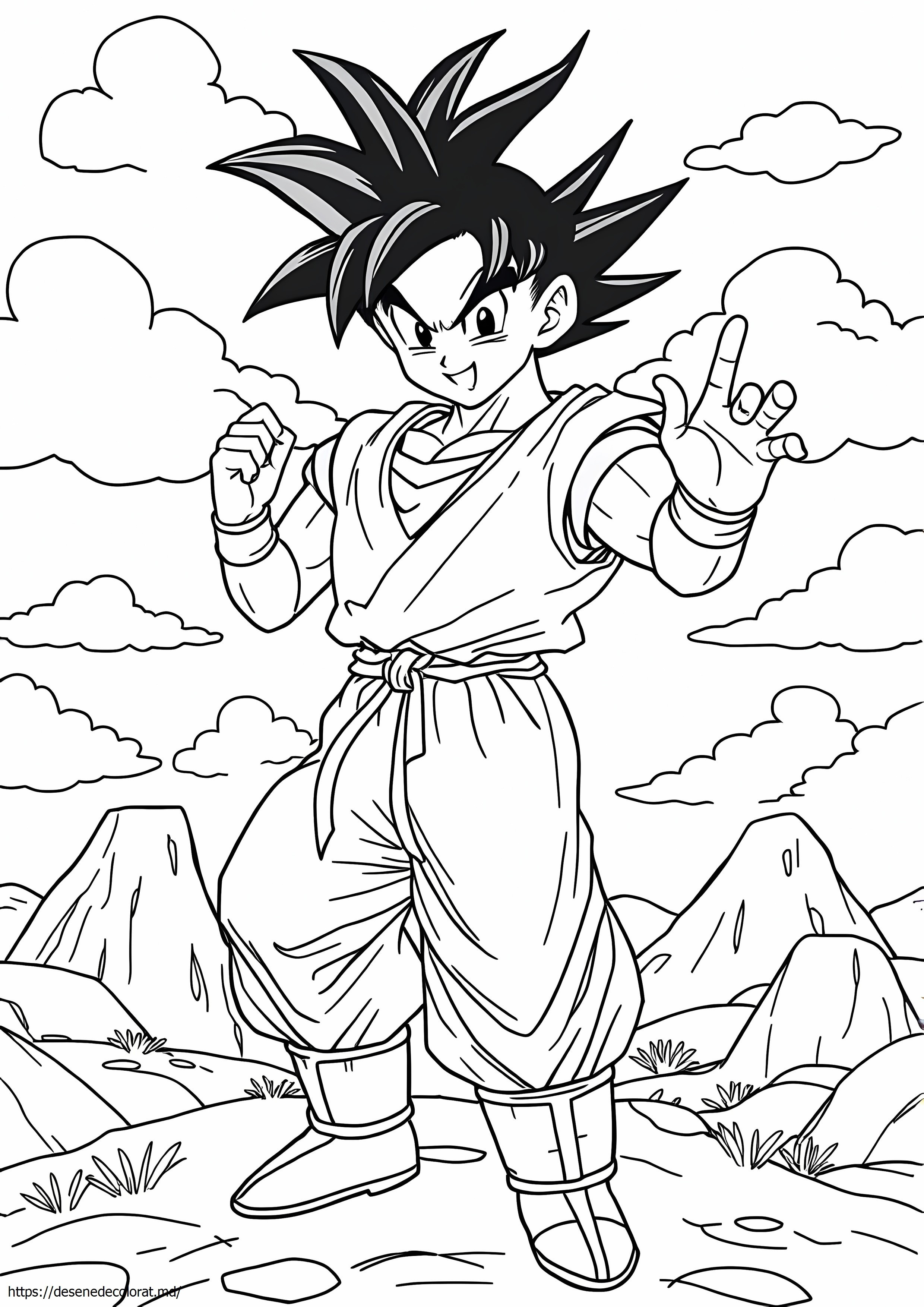 Poze cu goku