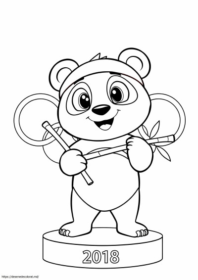 Mascota olimpica 2018