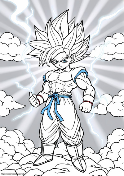 Goku ssj albastru