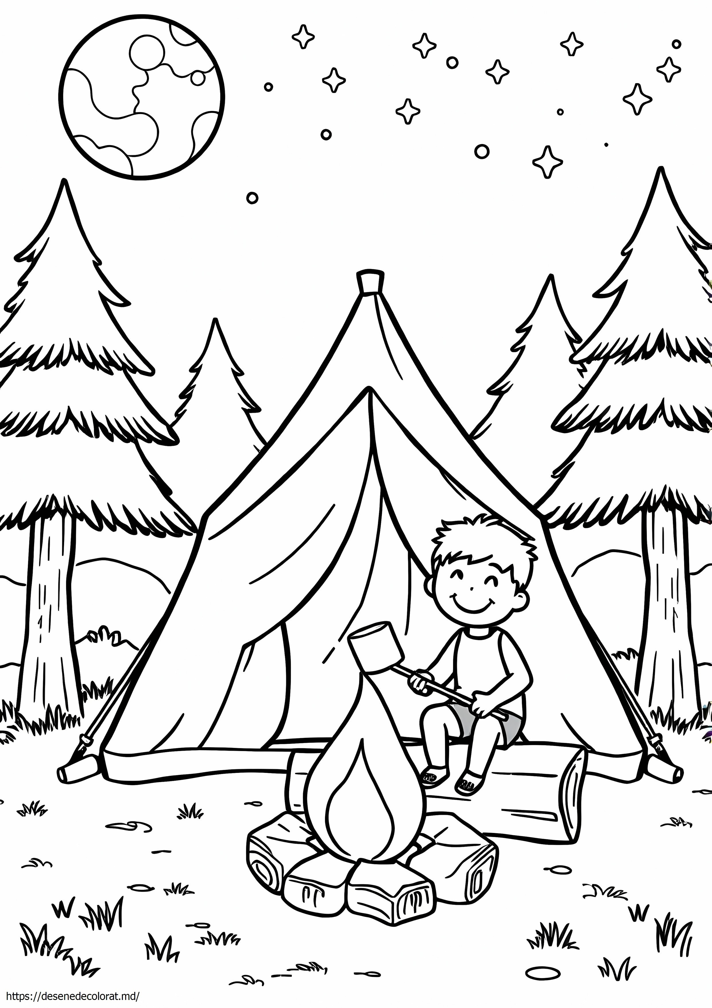 Crayola camping