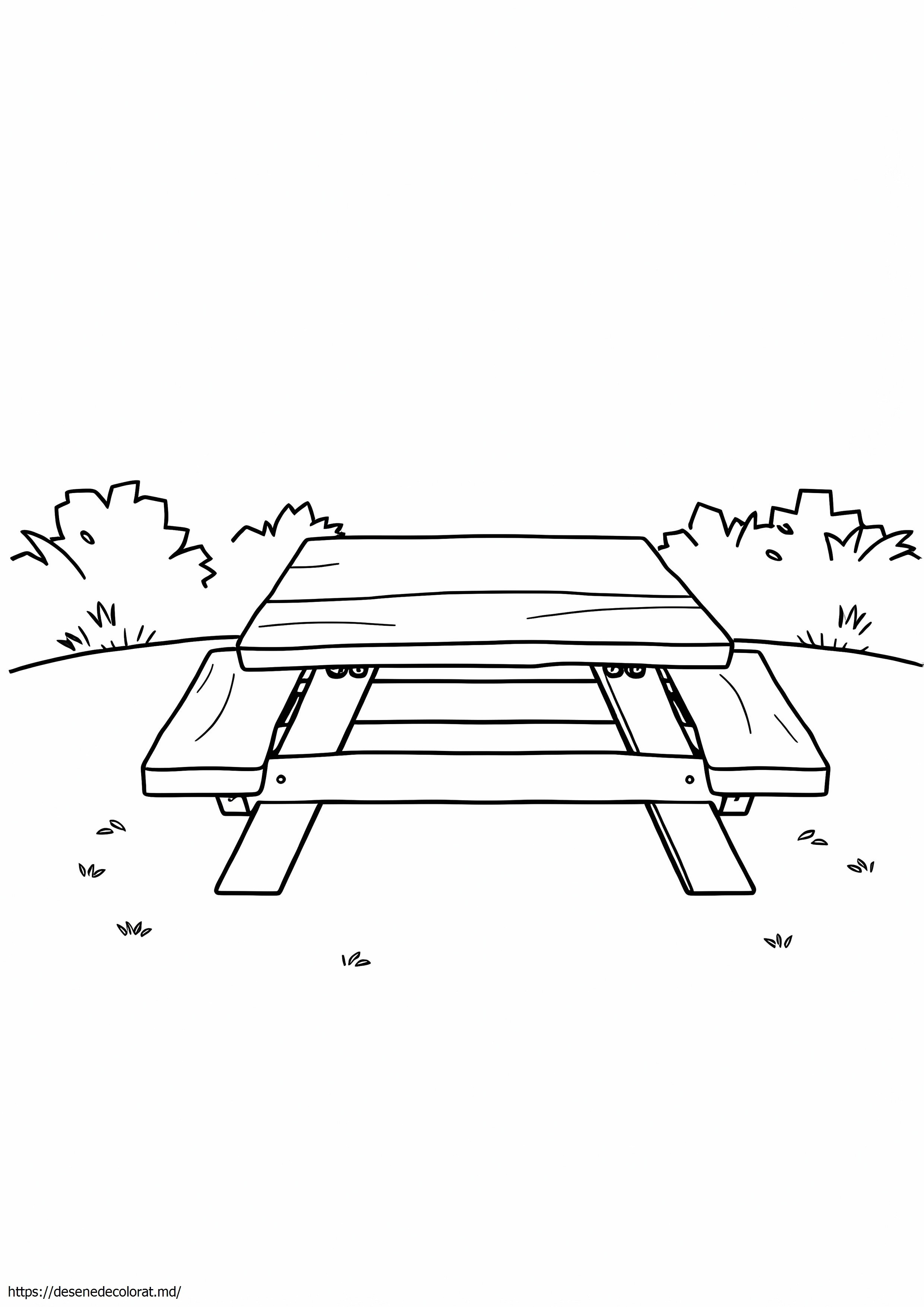 Masa de picnic