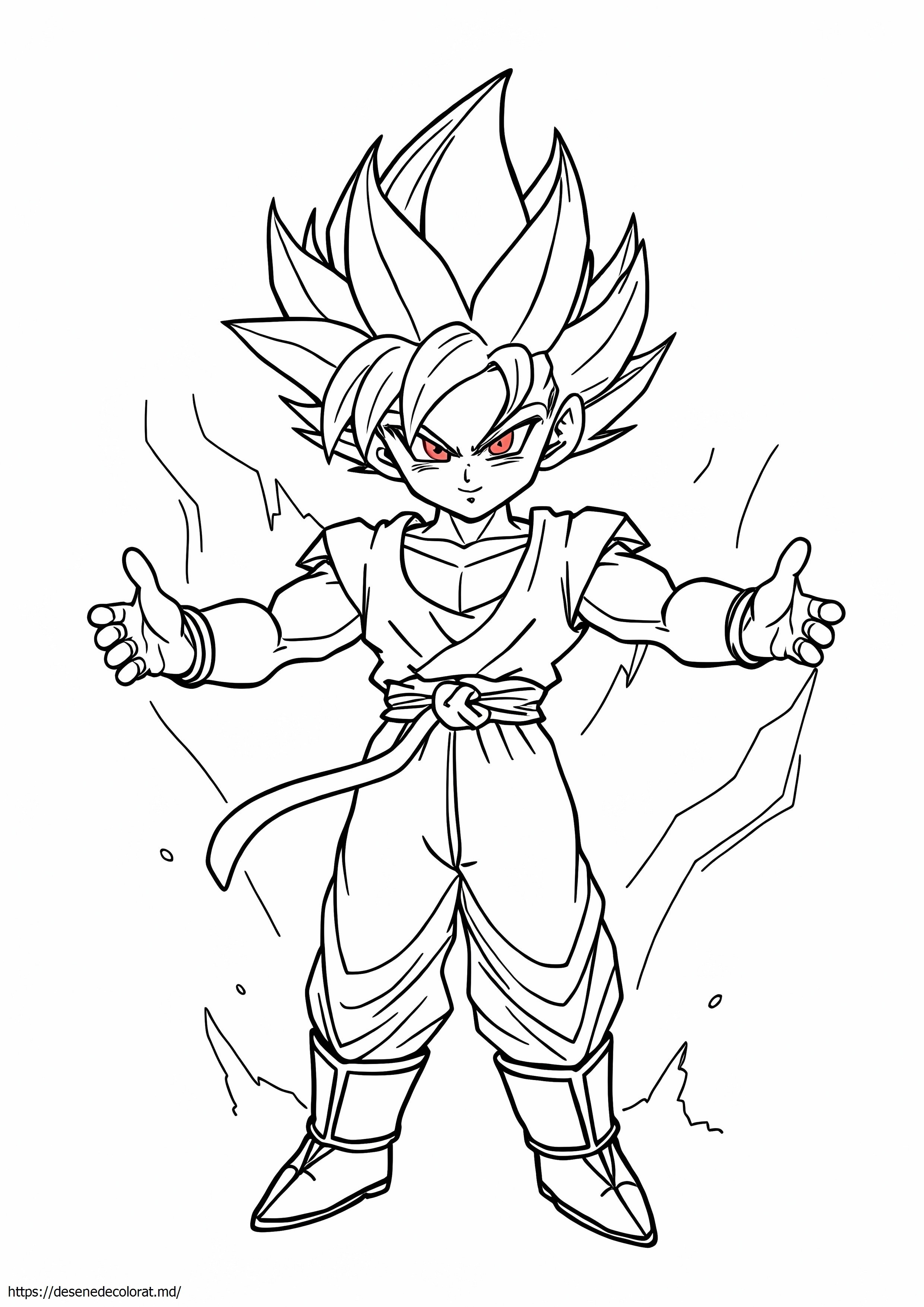 Goku super saiyan 4