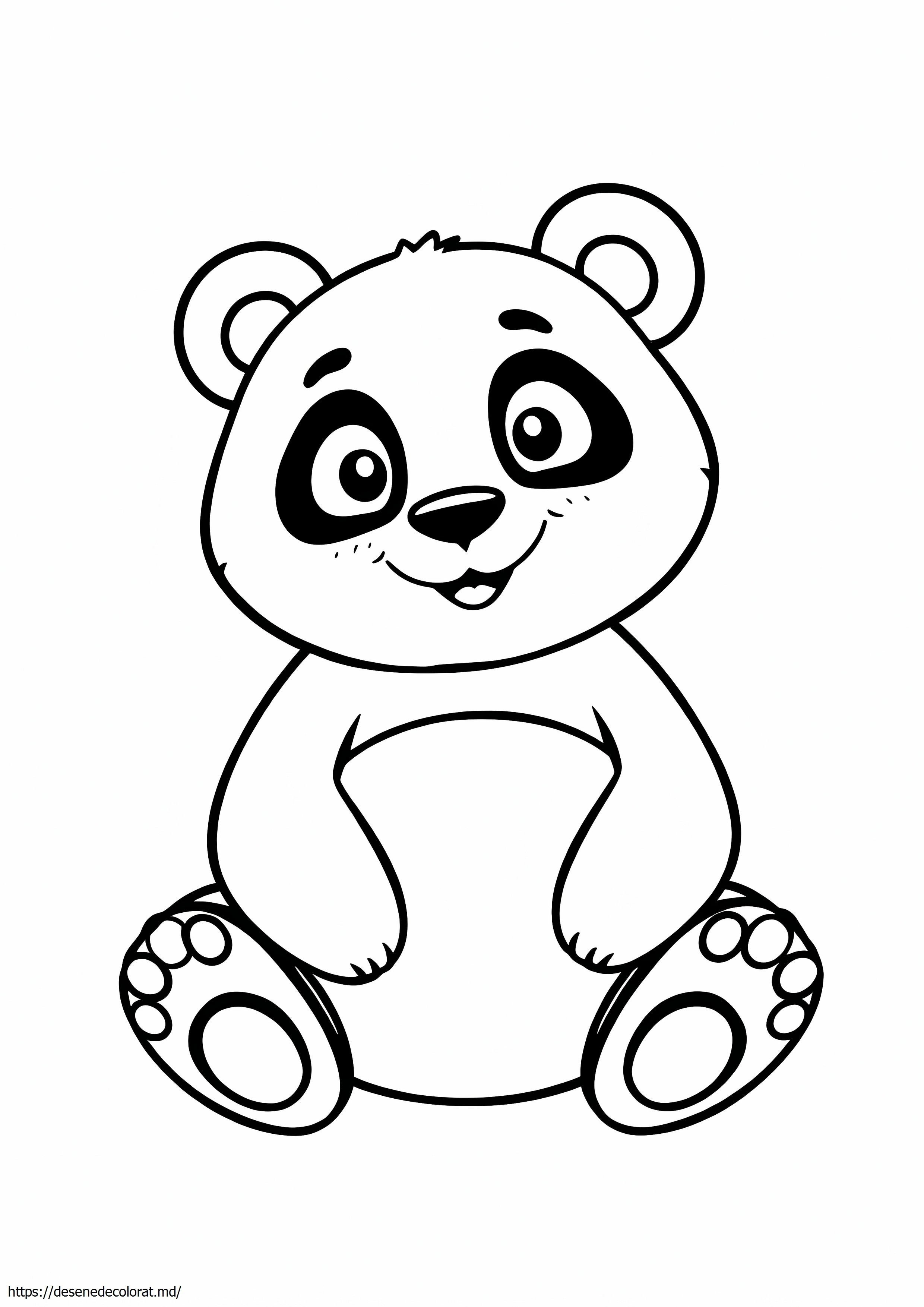 Drăguț ușor drăguț panda