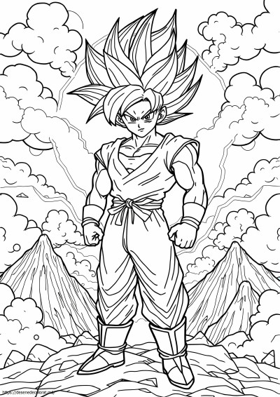 Goku super saiyan 6