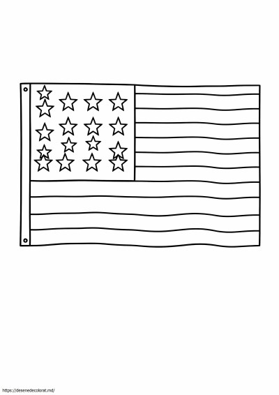 Steagul american de 15 stele