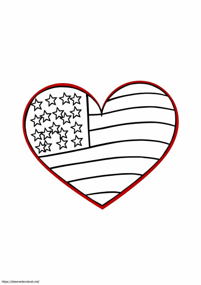 Inima steagului american