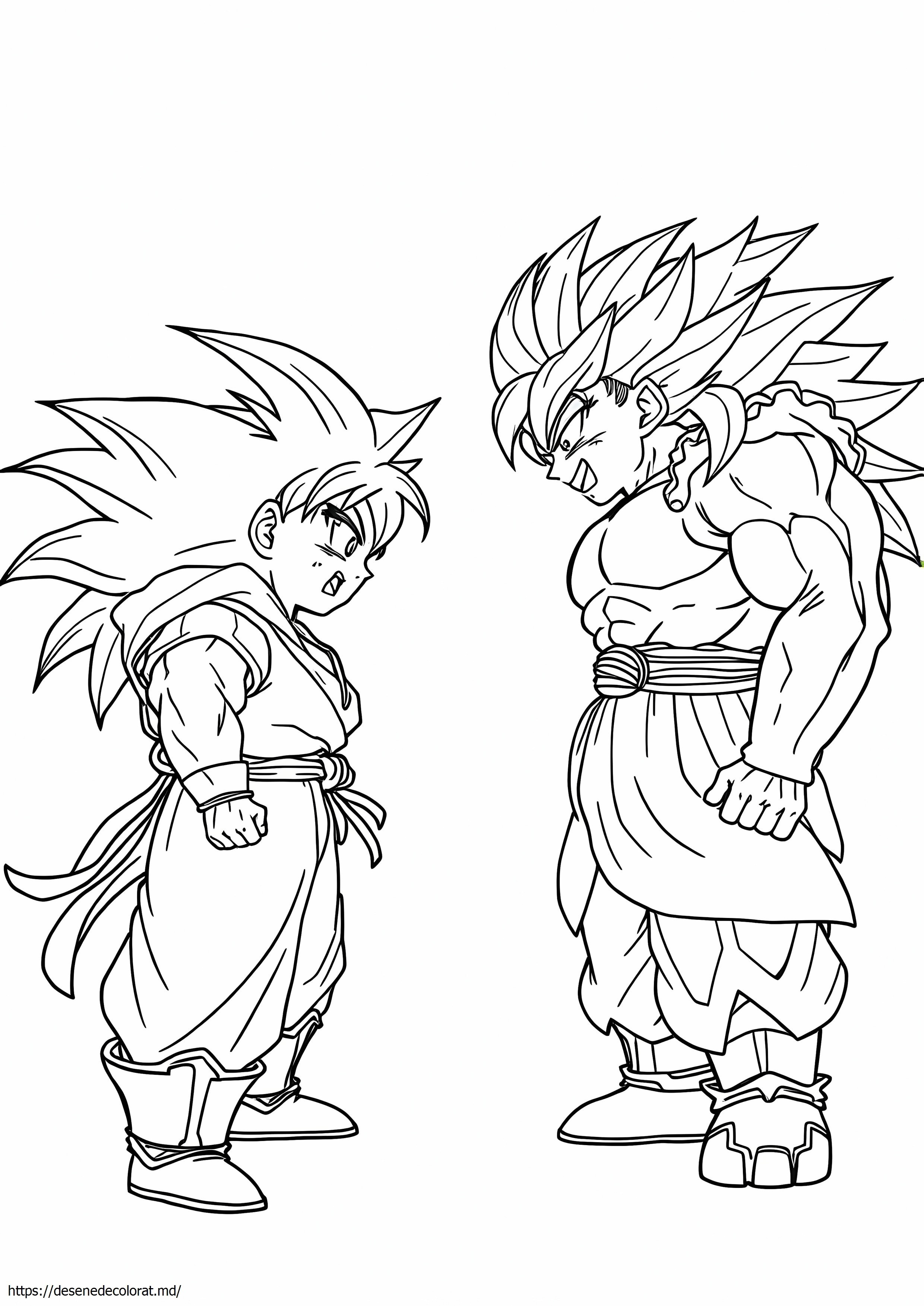 Goku vs broly