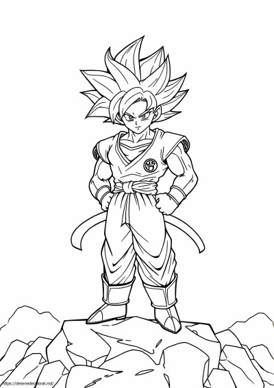 Goku super saiyan infinit