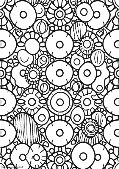 Pagini de colorat modelate