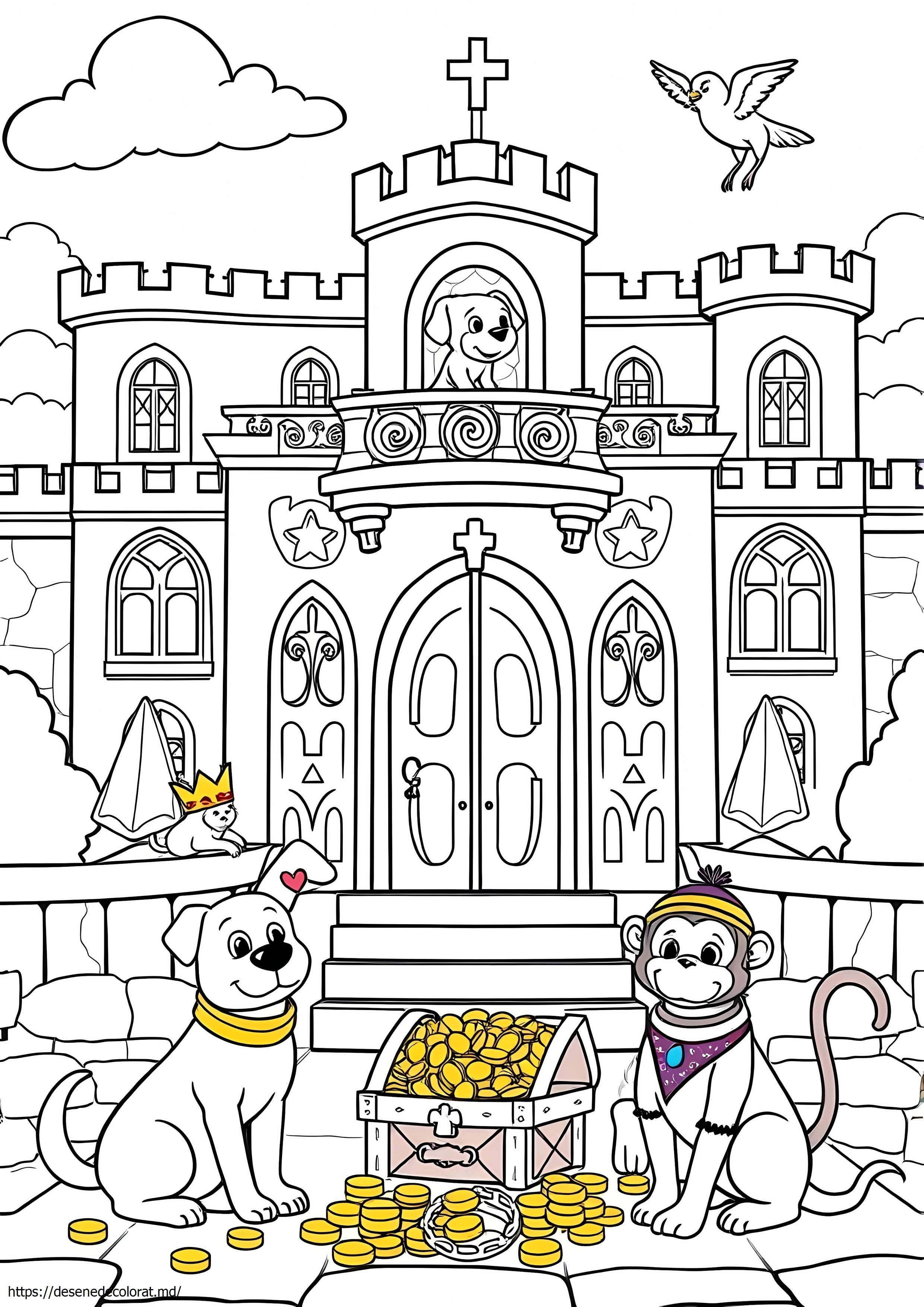 Animalele de companie din palatul comorilor