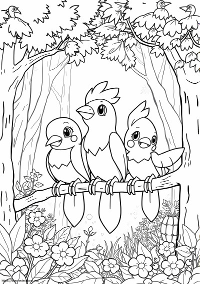 3 păsări pokemon