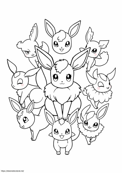8 evoluții eevee