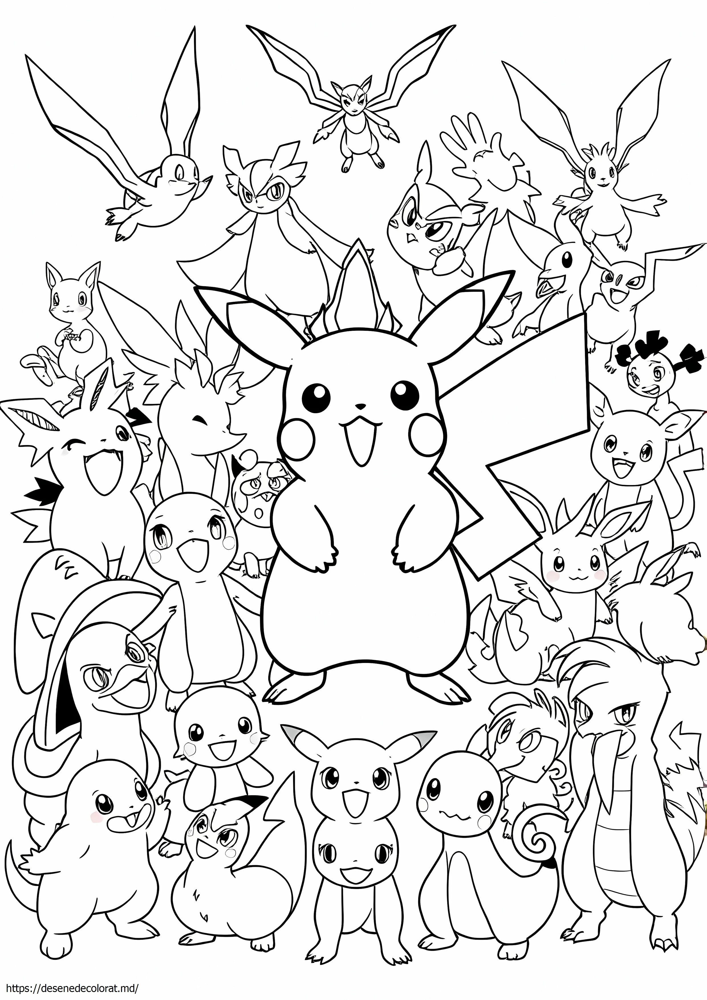 Toate personajele pokemon