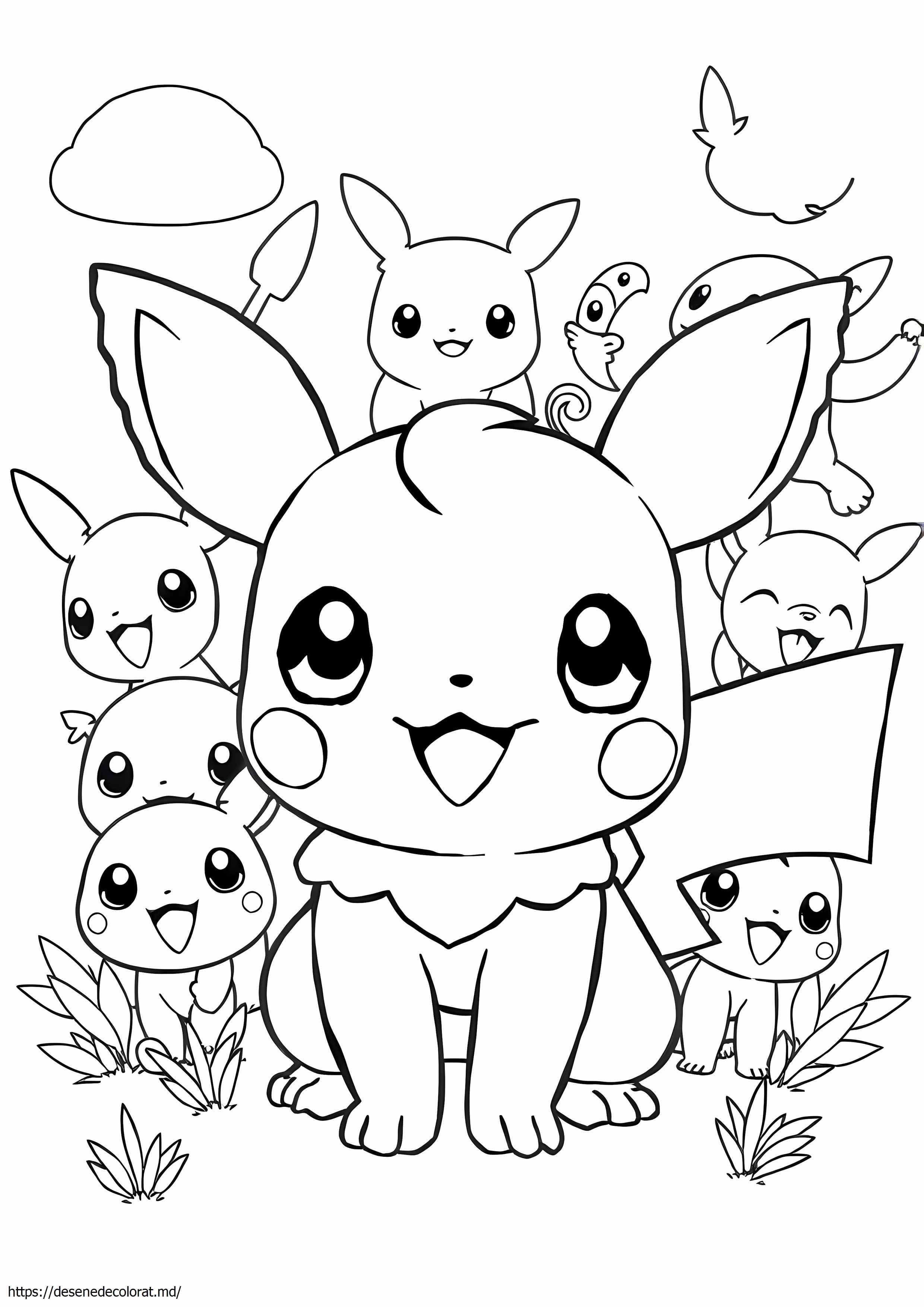 Pui drăguț pokemon