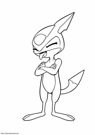Greninja rece de cenușă