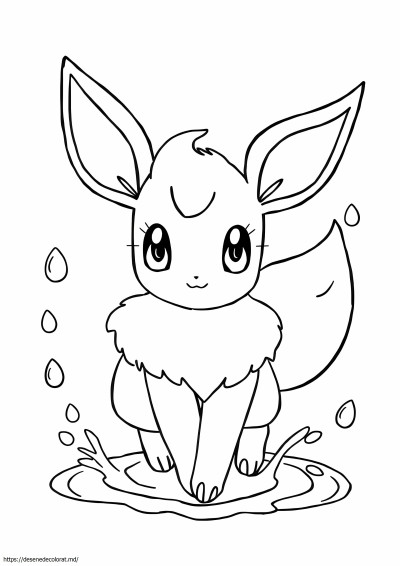 Eevee vaporeon pokemon