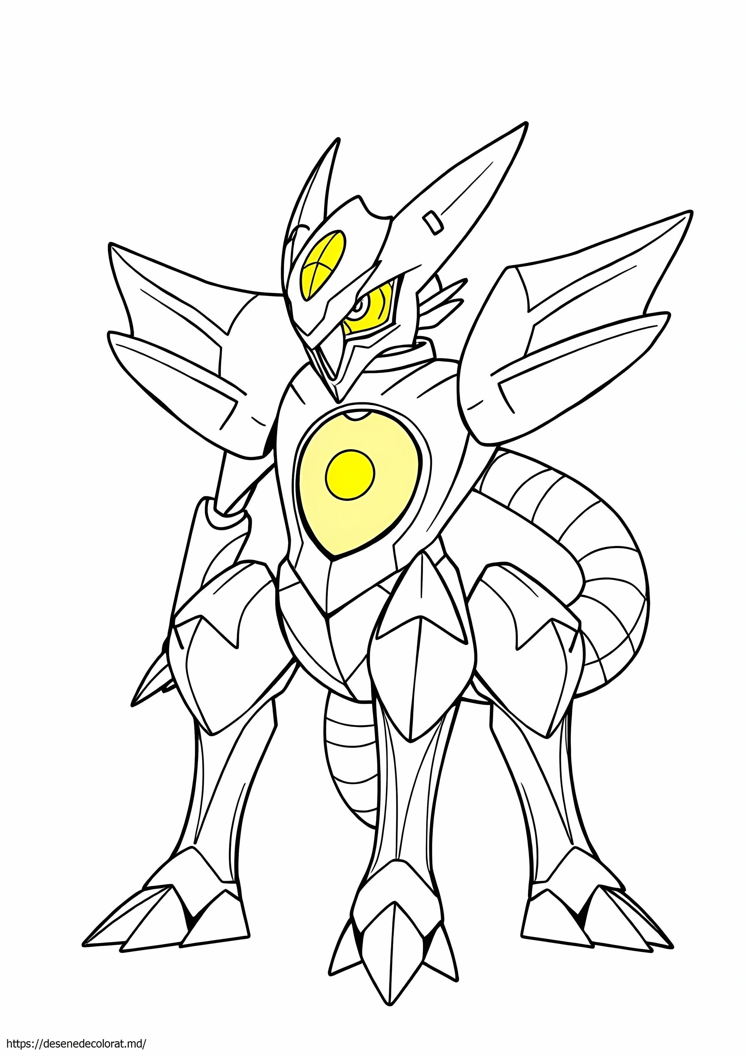 Legendarul pokemon mega evoluție zygarde