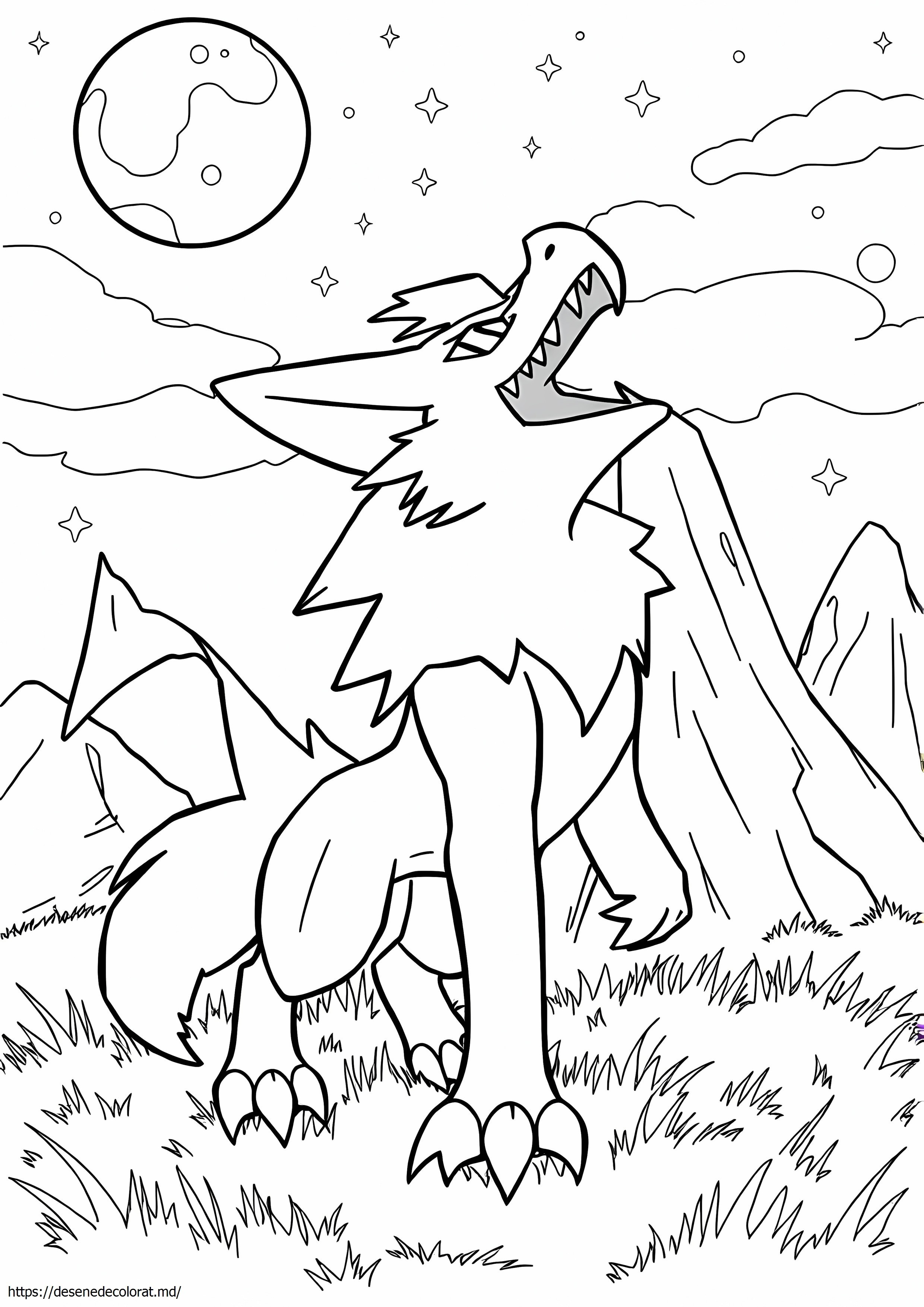 Pokemon lycanroc