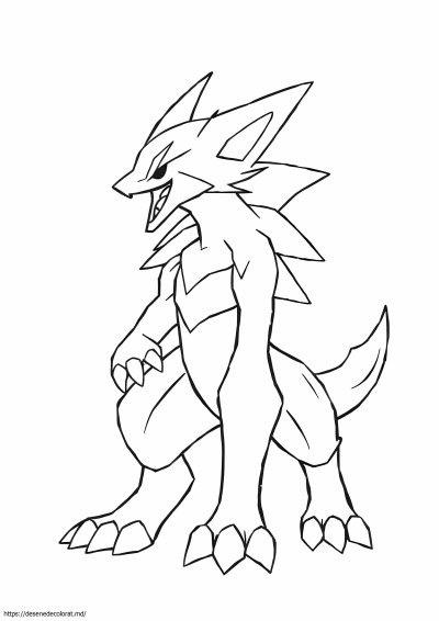 Lycanroc formă amurg