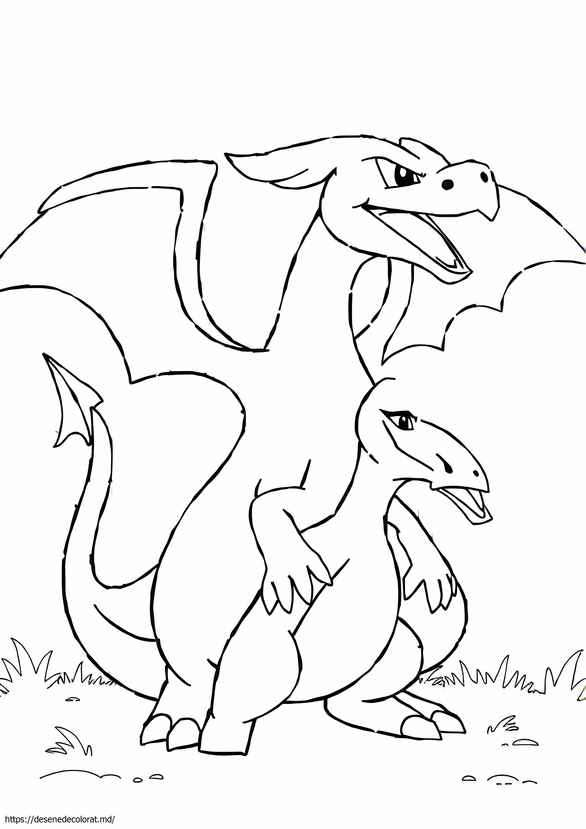 Mega charizard charmander charizard