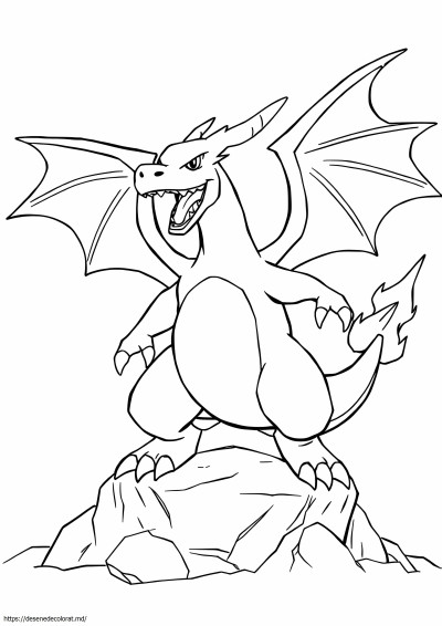 Mega legendarul pokemon charizard